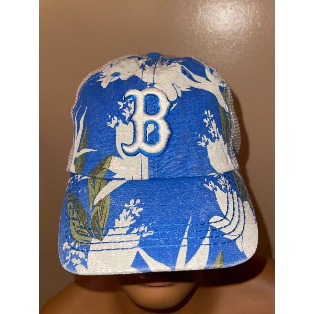Boston Red Sox '47 Floral Spring Training Fenway Park Col. Snapback Trucker Hat